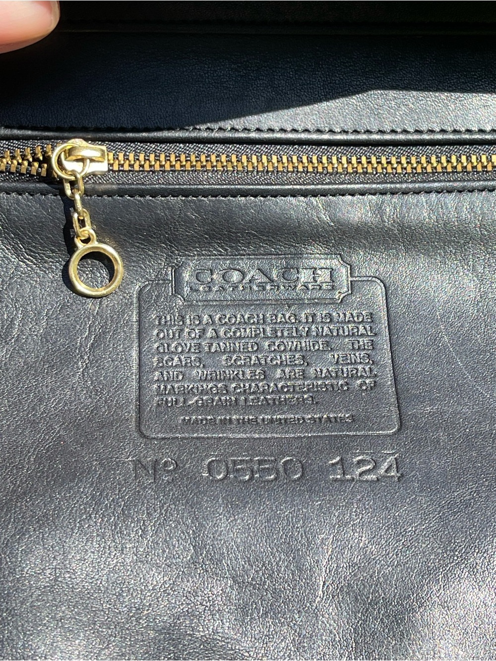 Coach Hudson Leather Bag – Classic Vintage Coach - Picture 9 of 14